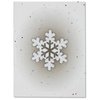 View Image 5 of 5 of Snowflake Seeded Holiday Card Set