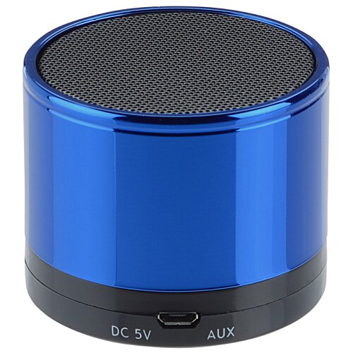 Additional Image 1 - a blue and black round object