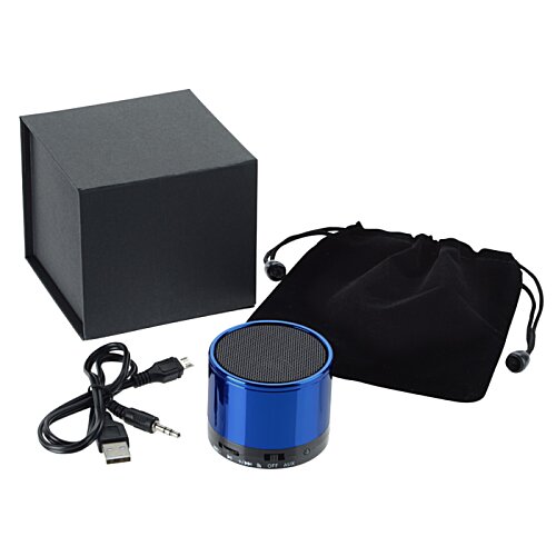 Additional Image 3 - a black box with a blue cylinder and a black bag