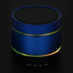 Additional Image 1 - a blue and black speaker