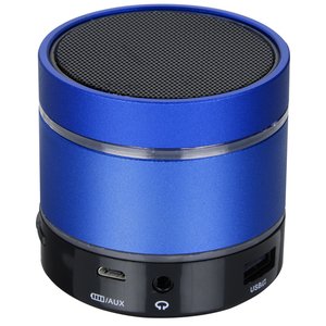 Additional Image 2 - a blue and black round object