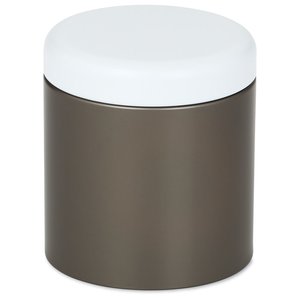 Additional Image 2 - a brown container with a white lid