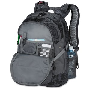 Additional Image 1 - a grey backpack with a strap
