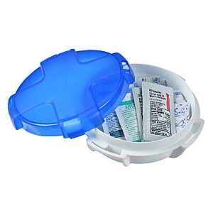 Additional Image 2 - a blue plastic container with a lid