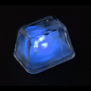 Additional Image 3 - a blue glowing cube on a black background