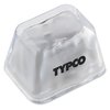 a plastic container with a logo