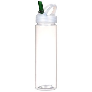 Additional Image 2 - a white bottle with a green straw