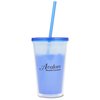 View Image 3 of 4 of Color Changing Tumbler with Straw - 16 oz.