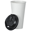 View Image 2 of 3 of Insulated Paper Travel Cup with Lid - 20 oz. - Low Qty
