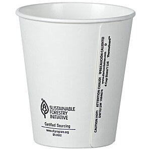 Additional Image 1 - a white cup with black text