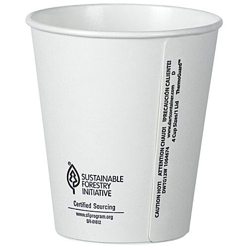 Additional Image 1 - a white cup with black text