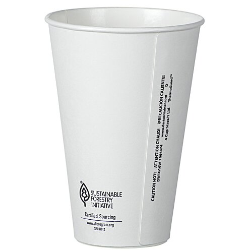 Additional Image 1 - a white cup with black text