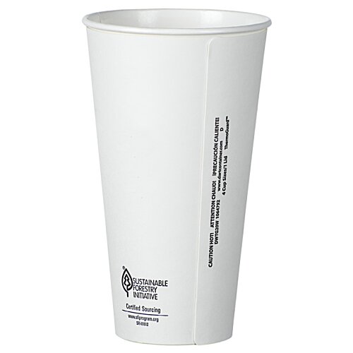 Additional Image 1 - a white cup with black text