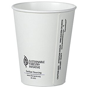 Additional Image 1 - a white cup with black text