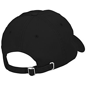 Additional Image 1 - a black hat with a strap