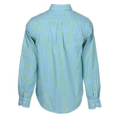 Additional Image 1 - a blue shirt with a white background