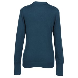 Additional Image 1 - a blue long sleeved shirt
