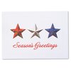 View Image 3 of 4 of Red, White & Blue Stars Greeting Card