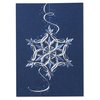 View Image 3 of 4 of Gleaming Snowflake Greeting Card