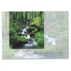 View Image 3 of 4 of Soothing Forest Sympathy Greeting Card