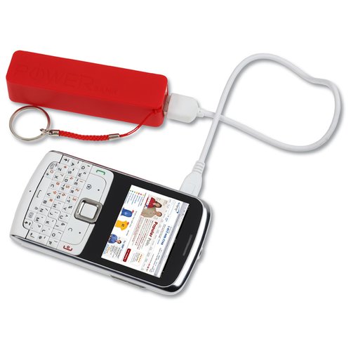 Additional Image 1 - a mobile phone with a red battery