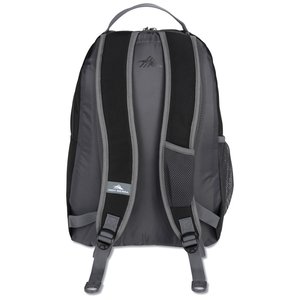 Additional Image 1 - a black backpack with straps
