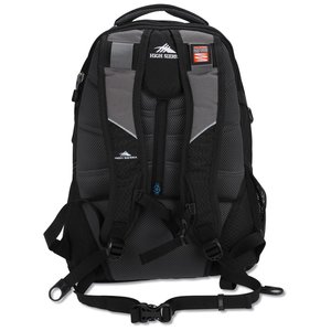 Additional Image 1 - a black backpack with straps