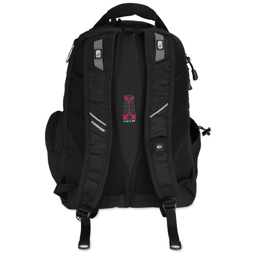 Additional Image 1 - a black backpack with straps