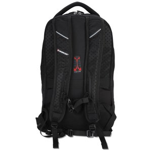 Additional Image 1 - a black backpack with straps