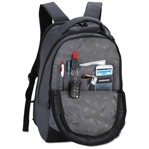 Additional Image 1 - a black backpack with a strap
