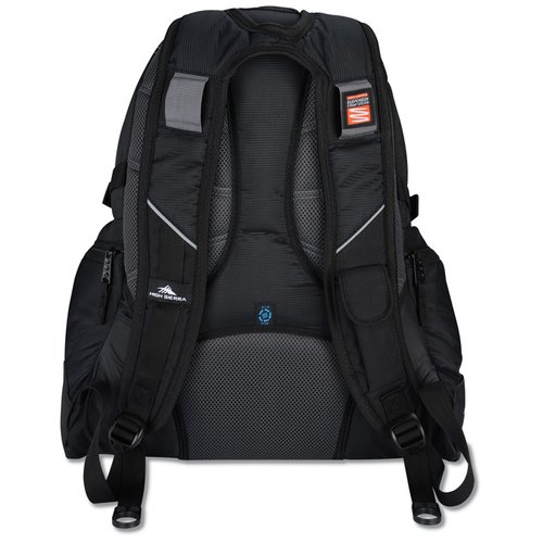 Additional Image 1 - a black backpack with a white background