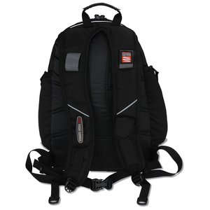 Additional Image 1 - a black backpack with straps