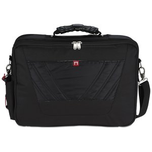 Additional Image 2 - a black briefcase with a strap