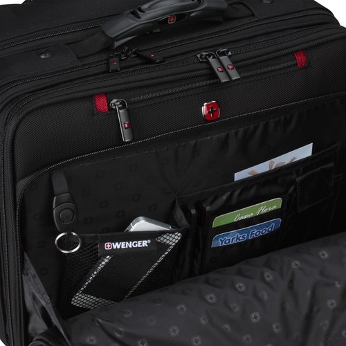 Additional Image 1 - a black bag with tags on it