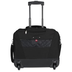 Additional Image 3 - a black suitcase with wheels