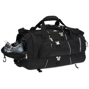 Additional Image 2 - a black duffel bag