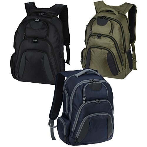 Additional Image 4 - a group of backpacks on a white background