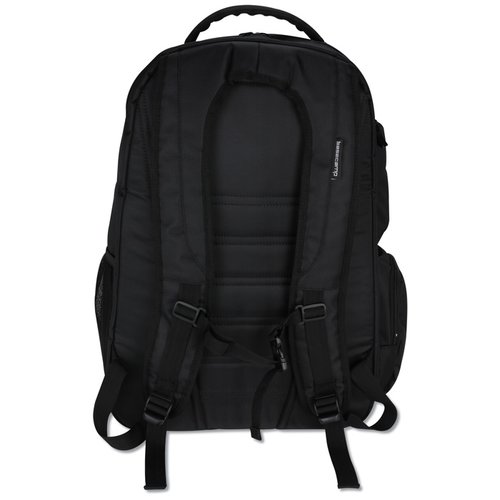 Additional Image 1 - a black backpack with straps