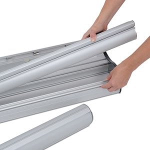 Additional Image 4 - a person holding a roll of plastic