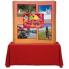 View Image 2 of 9 of Backlit HopUp Curved Tabletop Display - 5'