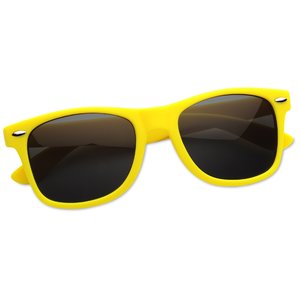 Additional Image 2 - a yellow sunglasses with black lenses