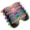 View Image 2 of 3 of Silky Smooth Retro Sunglasses - Translucent