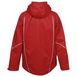 Additional Image 2 - a red jacket with a hood