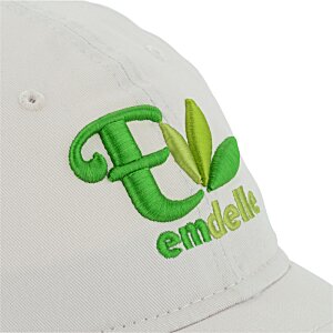 Additional Image 2 - a white hat with green letters