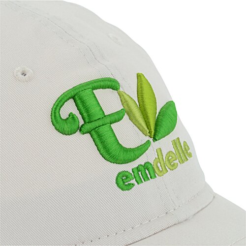 Additional Image 2 - a white hat with green letters