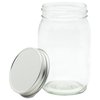 View Image 2 of 2 of Glass Mason Jar with Lid - 16 oz.