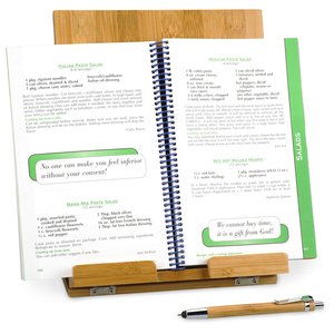 Additional Image 4 - a book and pen on a stand