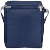 a blue bag with a handle