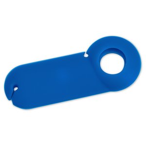Additional Image 1 - a blue plastic object with a hole