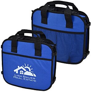 Additional Image 2 - a pair of blue lunch bags